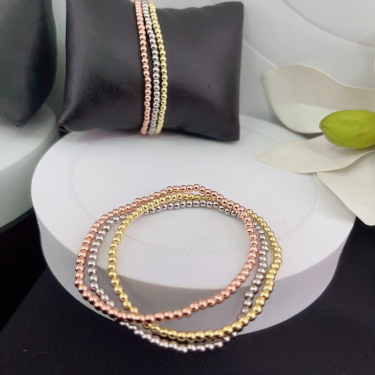 3 Tone String Bracelets