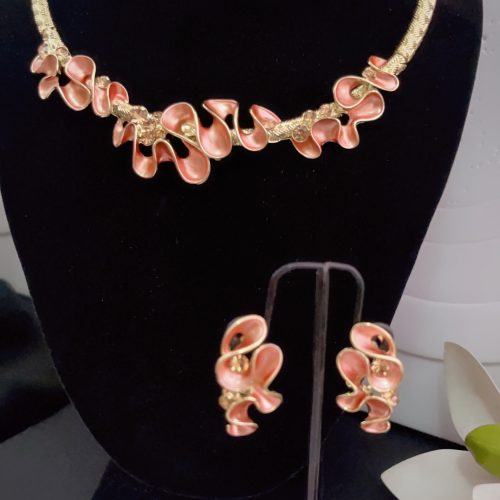 2-Piece Gold with Rose Gold Tone Owambe Set