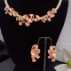 2-Piece Gold with Rose Gold Tone Owambe Set
