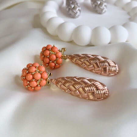Coral Elegant Earrings