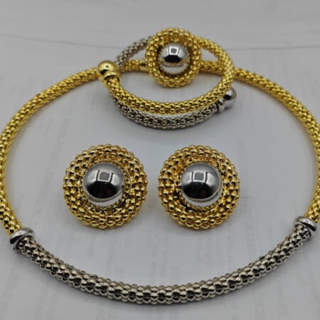 4 Piece 18KT Gold Replica OWAMBE Set