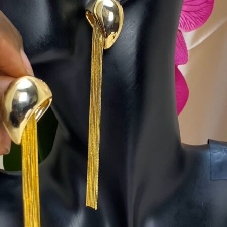 Lengthy Tassel Earrings