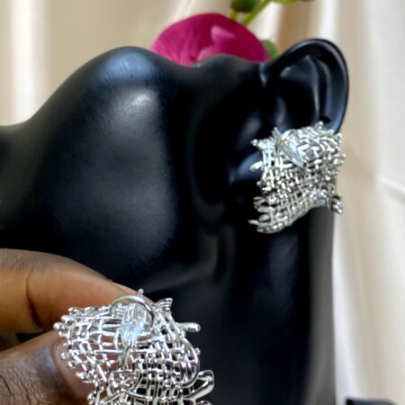 Structured earrings